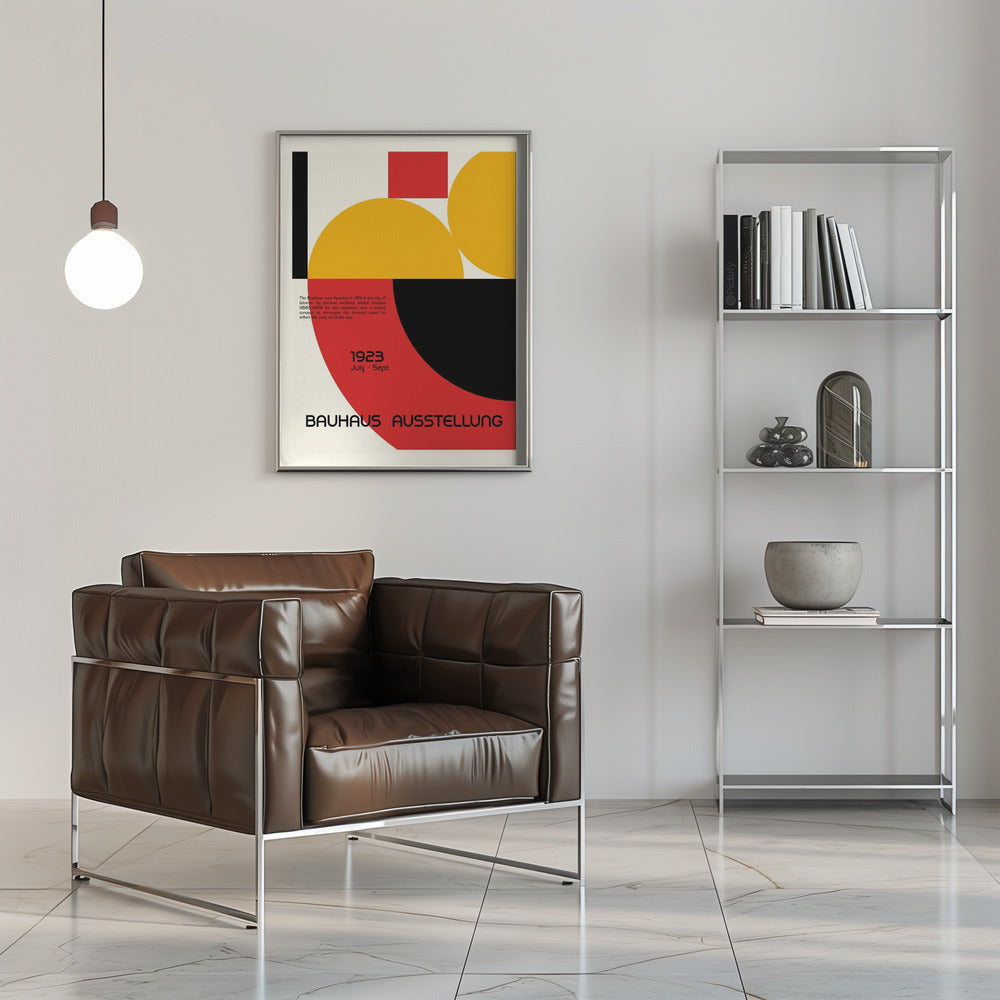 Bauhaus Ausstellung Poster